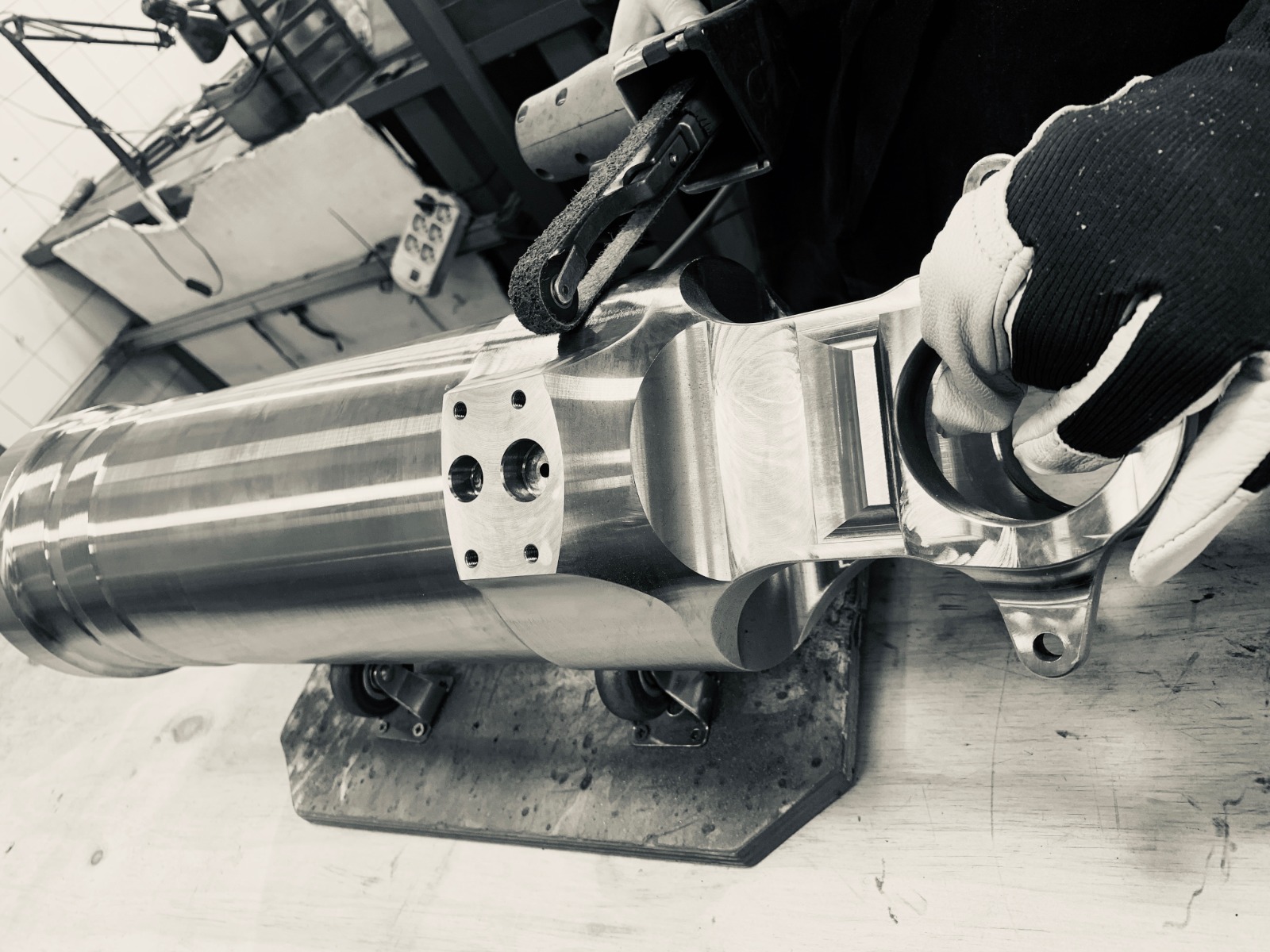 Attività di meccanica di precisione in officina